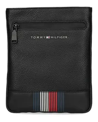 Tommy Hilfiger Kuriertasche mit Logo-Print Schwarz