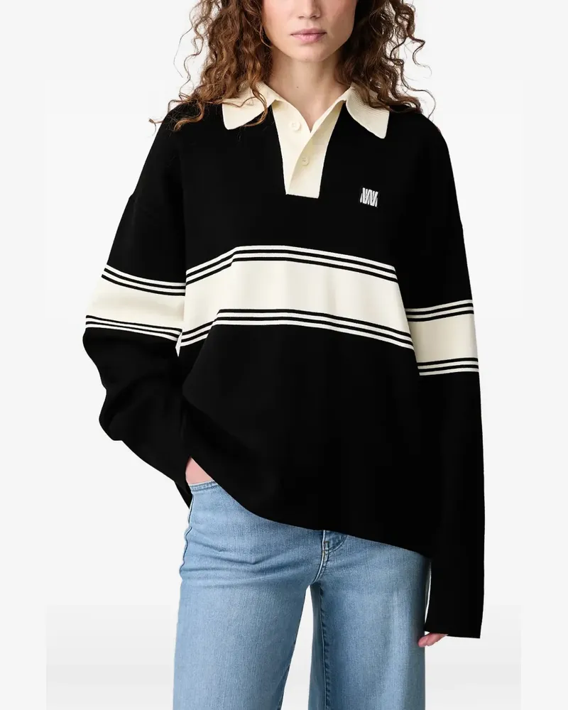 WRSTBHVR Lev V2 Poloshirt - Schwarz Schwarz