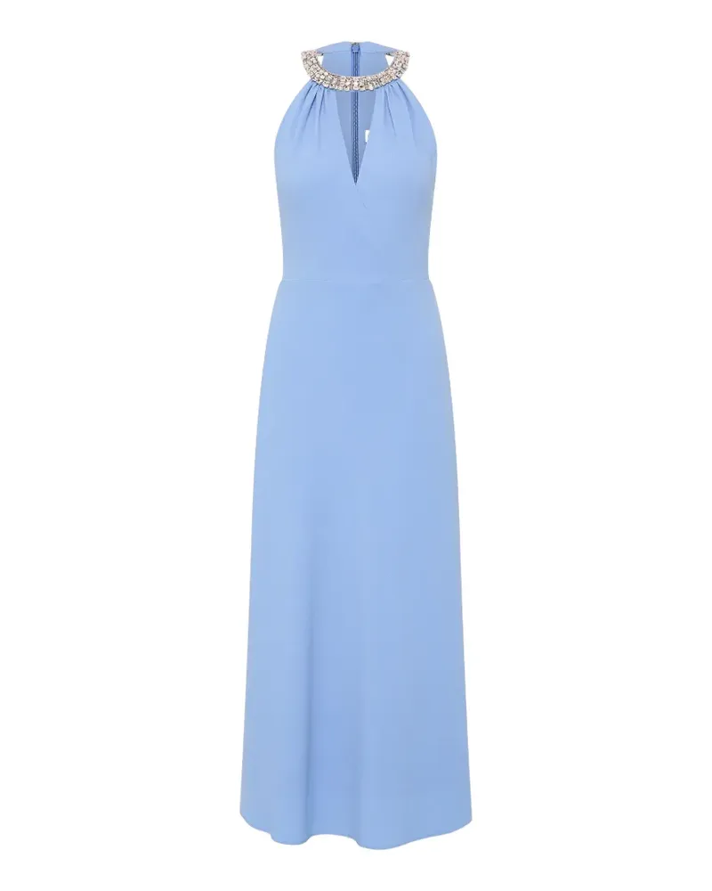 Rebecca Vallance Gimlet Neckholder-Midikleid - Blau Blau