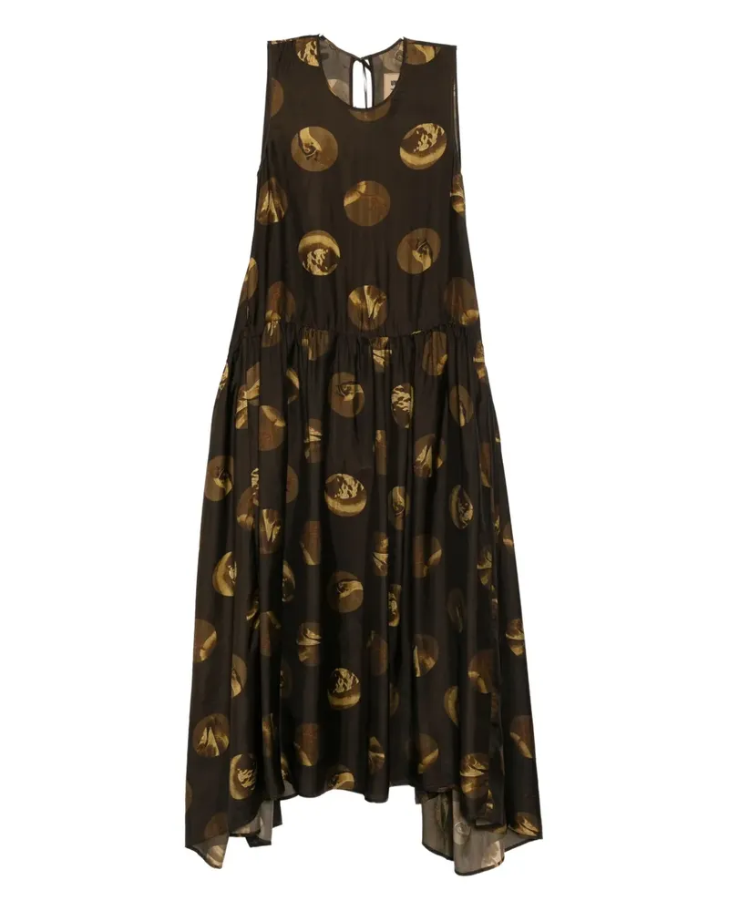 Uma Wang Moulay Kleid - Braun Braun