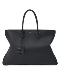 Ferragamo Shopper mit Logo-Stempel Schwarz