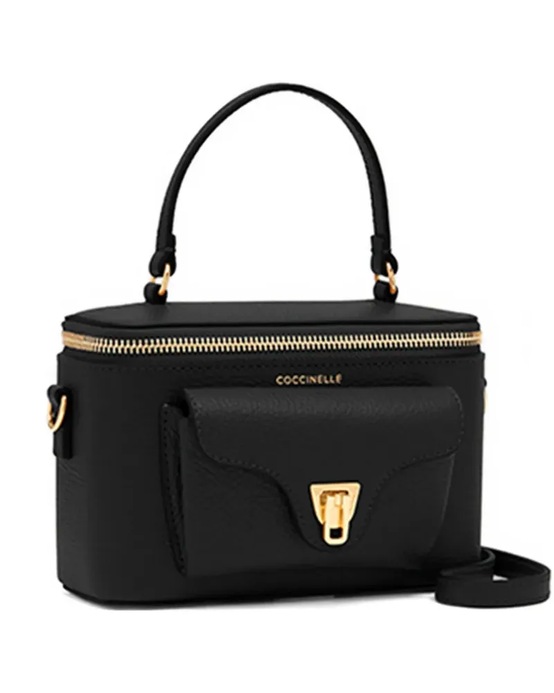 Coccinelle Mini Satchel-Tasche - Schwarz Schwarz