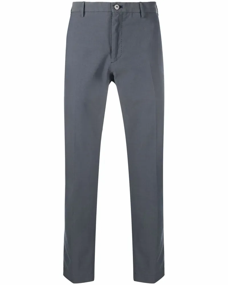 Incotex Hose mit geradem Bein - Blau Blau