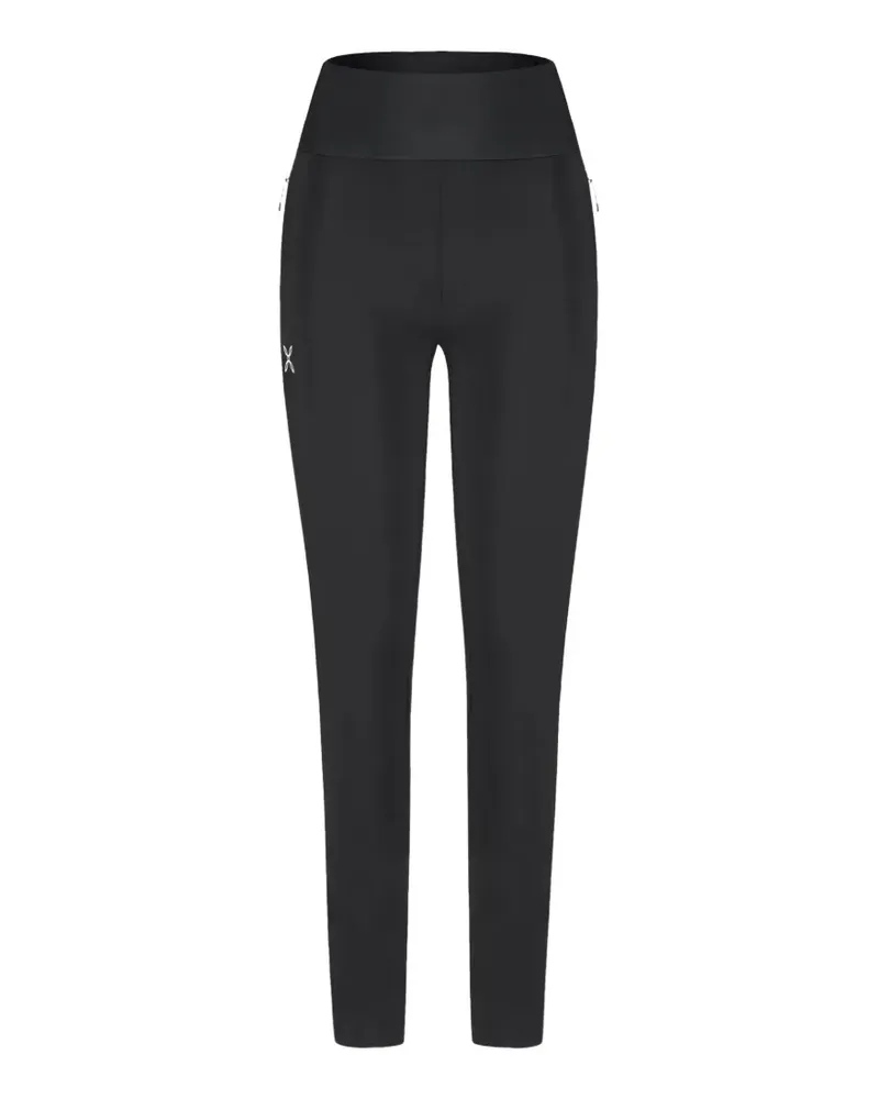 Montura Andromeda 2 logo-print zip-pocket trousers - Schwarz Schwarz