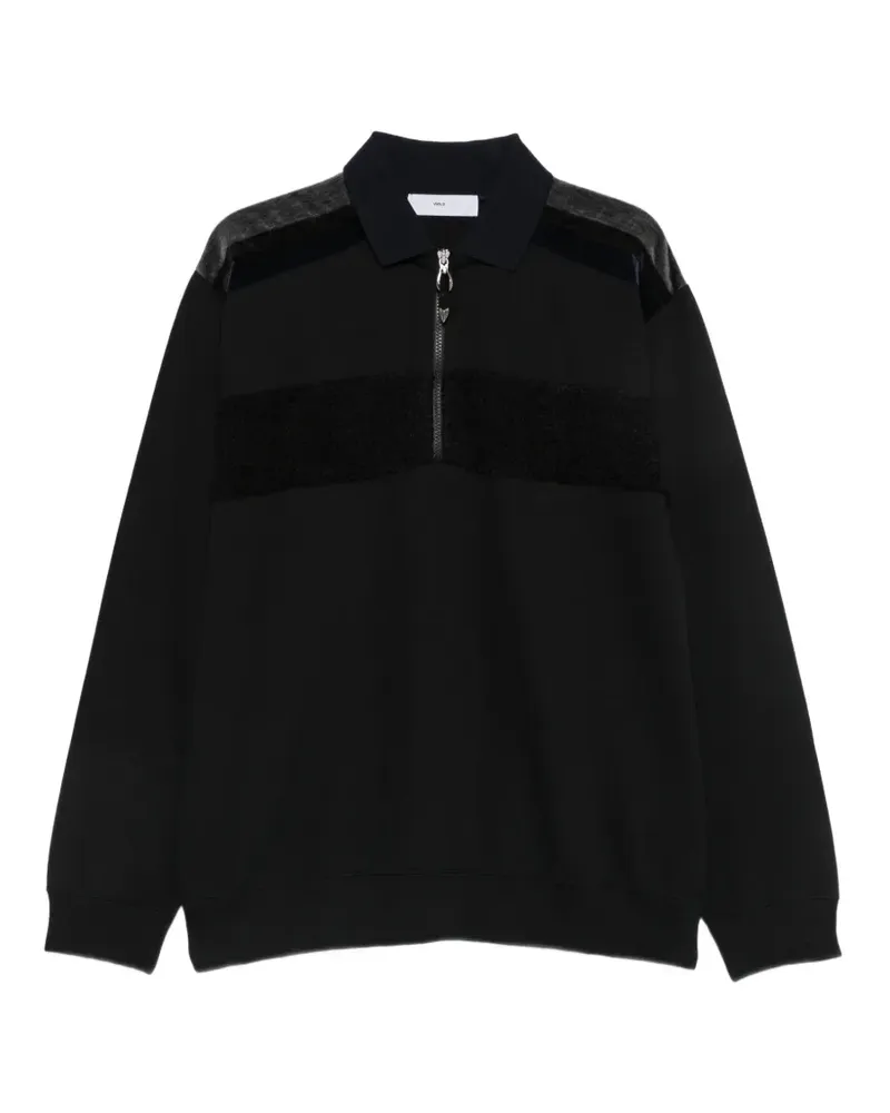 Toga Sweatshirt in Panel-Optik mit Reißverschluss - Blau Blau