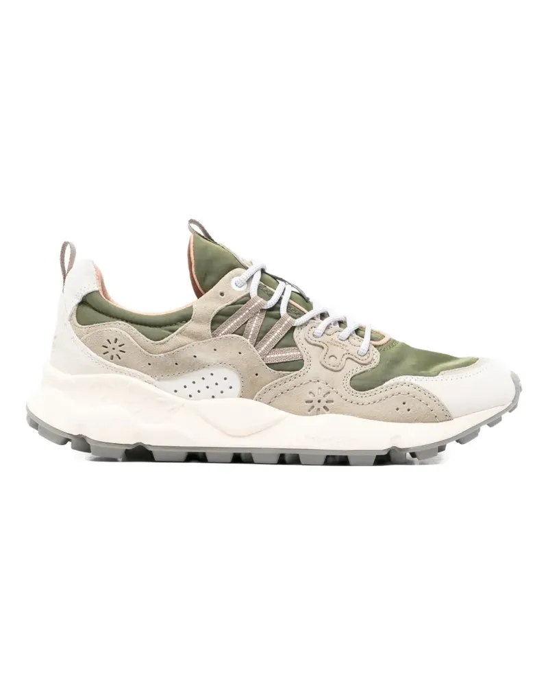Flower MOUNTAIN Yamano 3 nubuck leather sneakers - Grün Grün