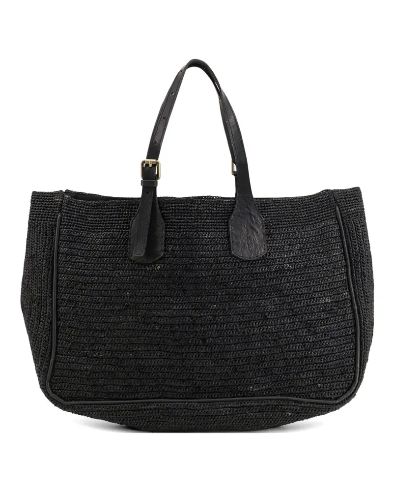 IBELIV buckle shoulder bag - Schwarz Schwarz