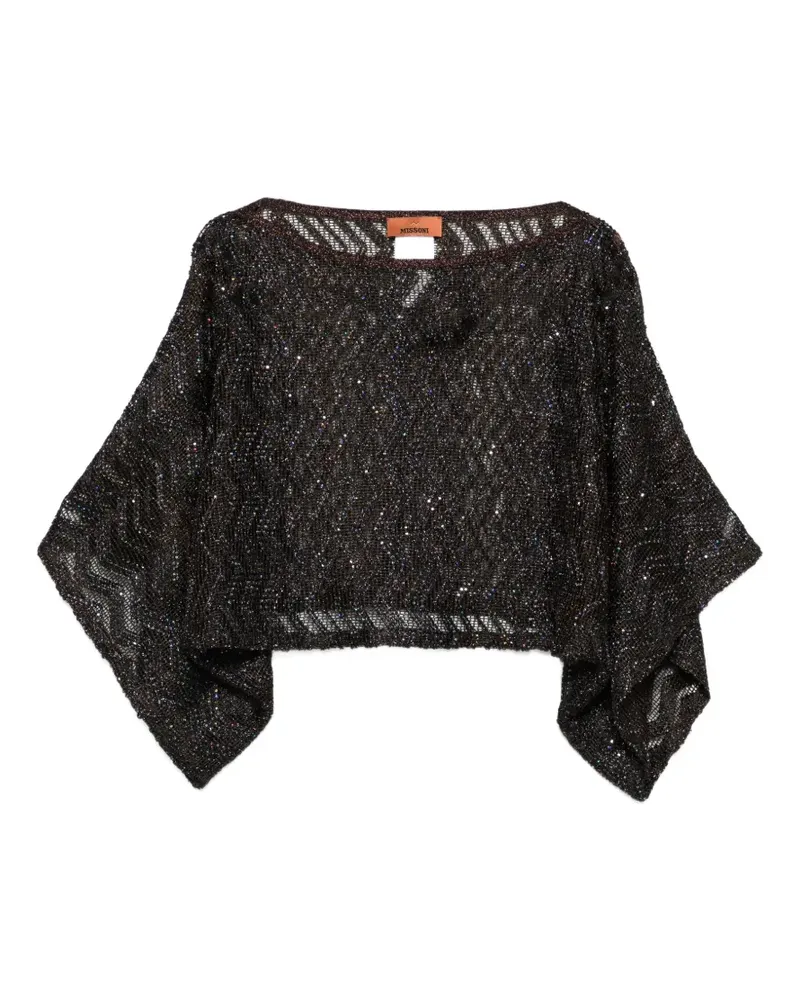 Missoni Pullover mit Zickzackmuster - Braun Braun