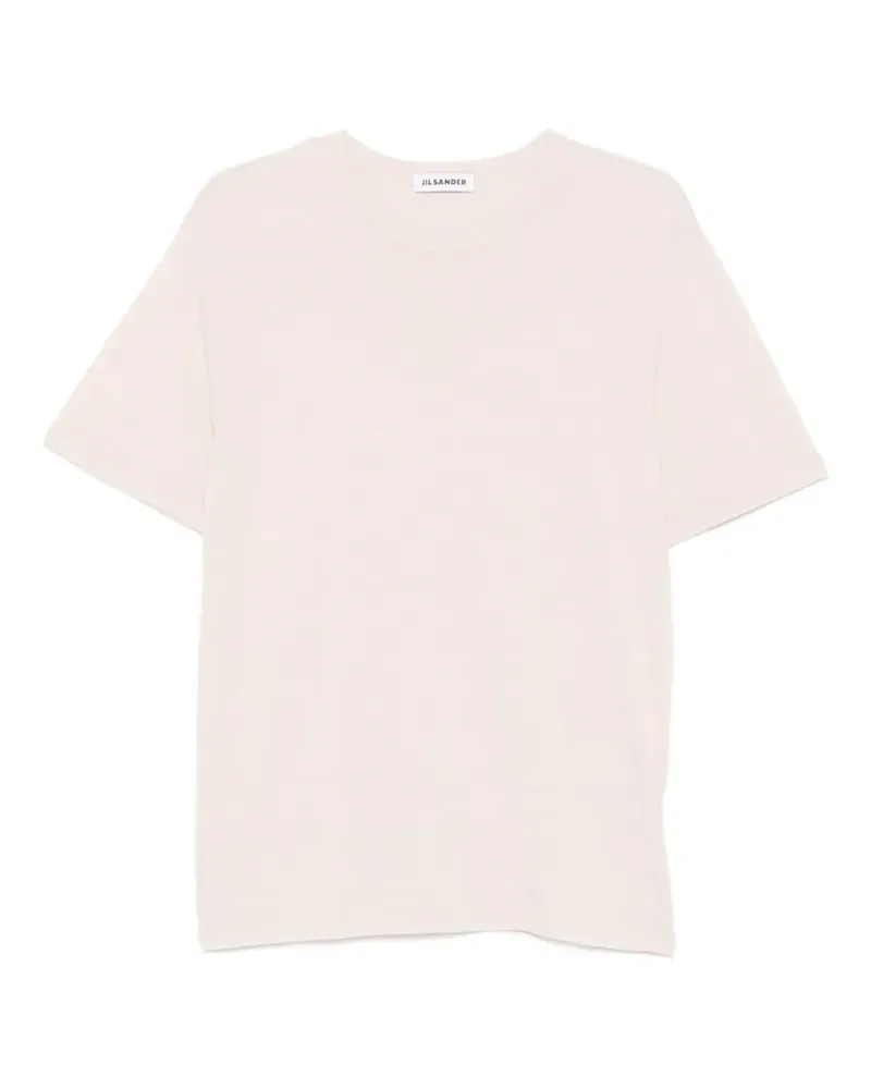 Jil Sander T-Shirt mit rundem Ausschnitt - Nude Nude