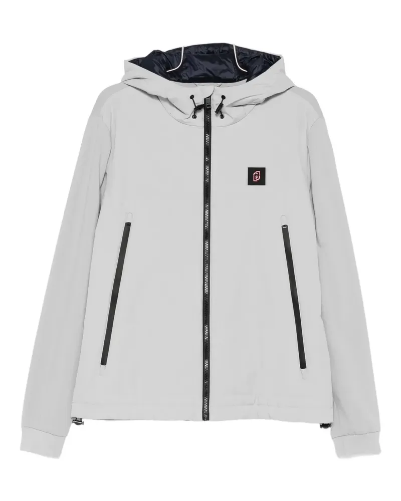 Liu Jo hooded zip-up jacket - Grau Grau
