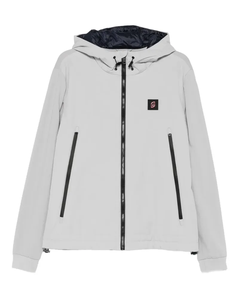 Liu Jo Kapuzenjacke mit Reißverschluss - Grau Grau