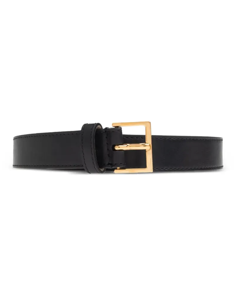 Versace Klassischer Gürtel - Schwarz Schwarz