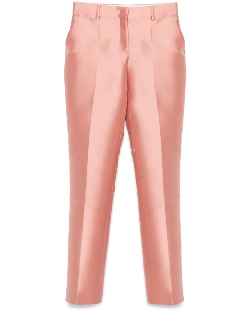 Alberta Ferretti Hose aus Satin - Rosa Rosa