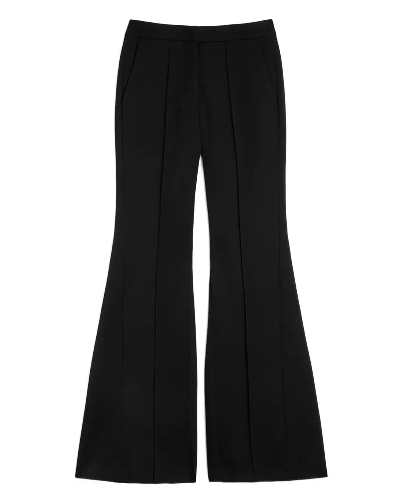 Jil Sander Ausgestellte Hose - Schwarz Schwarz