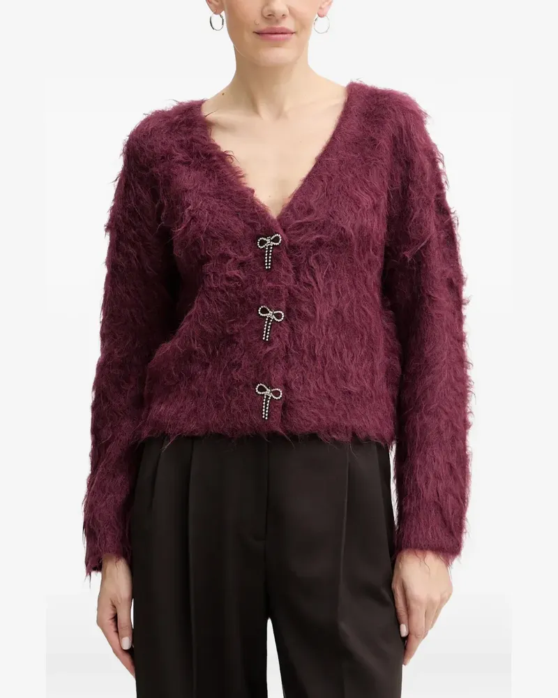 Guess bow cardigan - Violett Violett