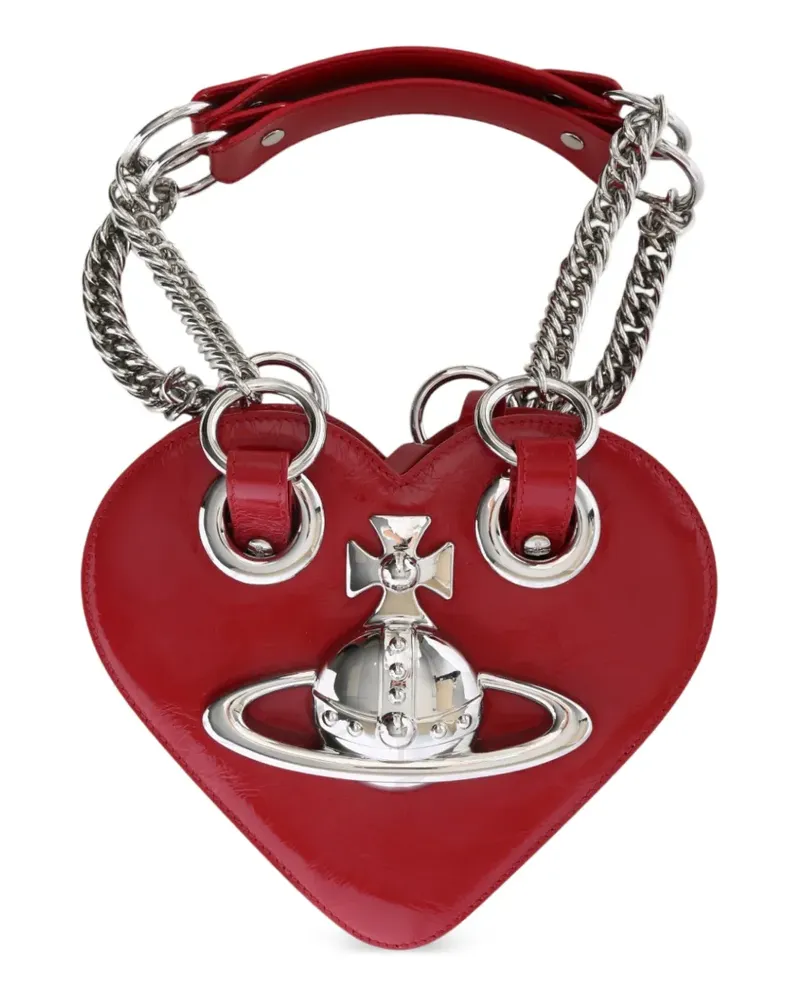 Vivienne Westwood Juliet Tasche mit Kette - Rot Rot