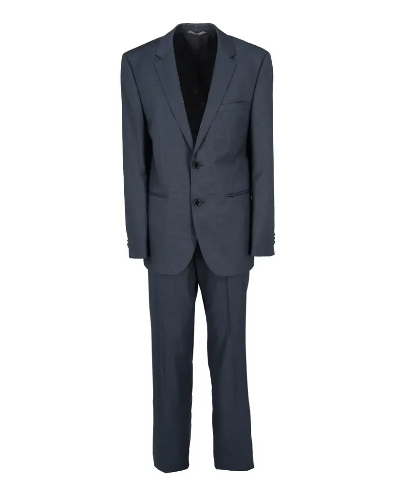 HUGO BOSS two-piece wool suit - Blau Blau