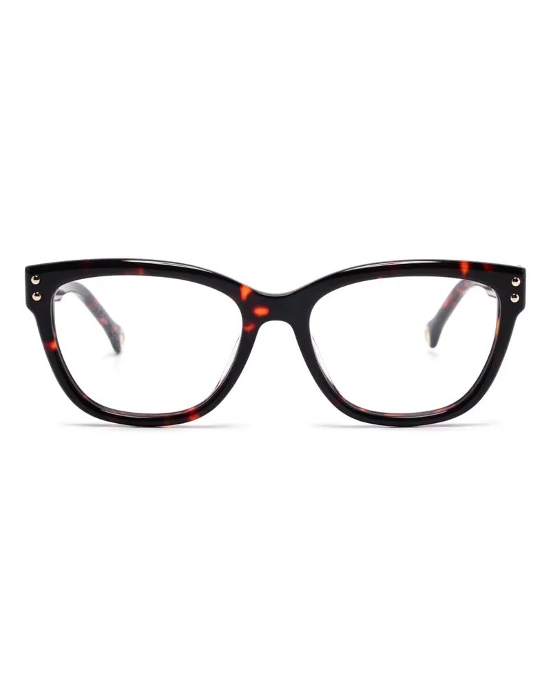 Carolina Herrera New York Brille mit Cat-Eye-Gestell - Braun Braun