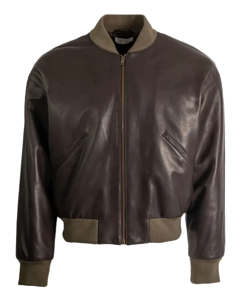 The Row zip bomber jacket - Braun Braun