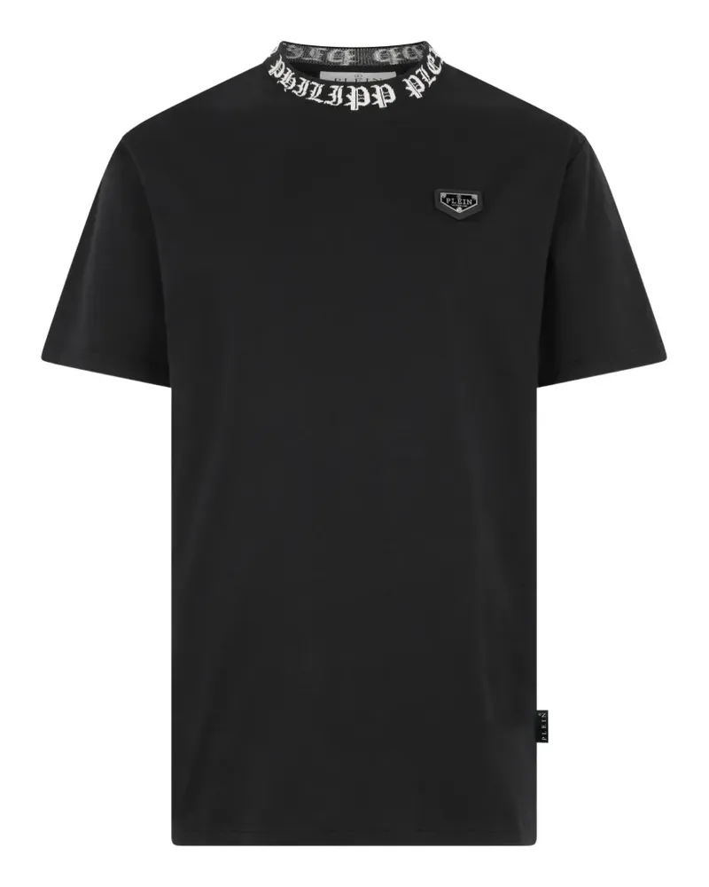 Philipp Plein Plein Gothic T-Shirt aus Jersey - Schwarz Schwarz