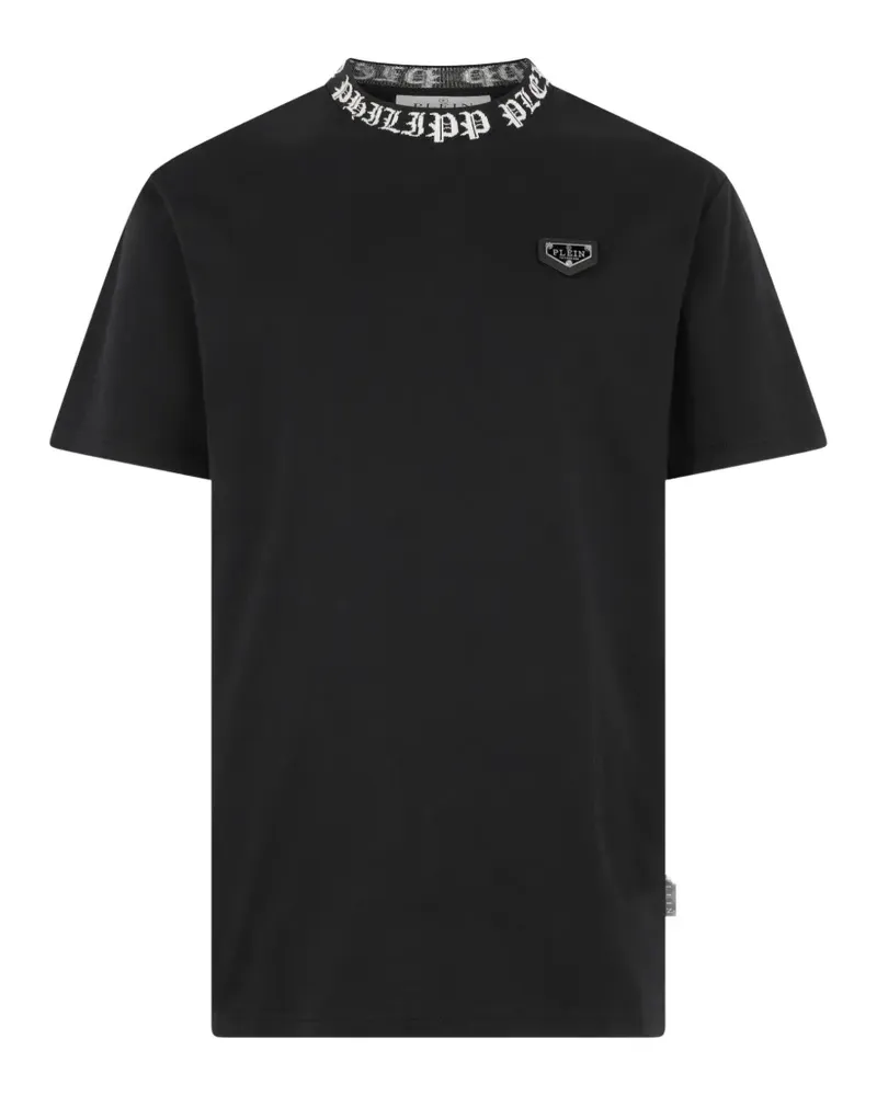 Philipp Plein Plein Gothic T-Shirt aus Jersey - Schwarz Schwarz