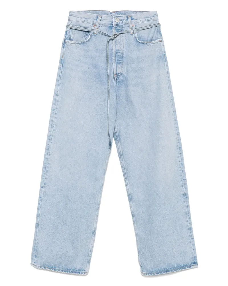 AGOLDE Emmi Jeans - Blau Blau