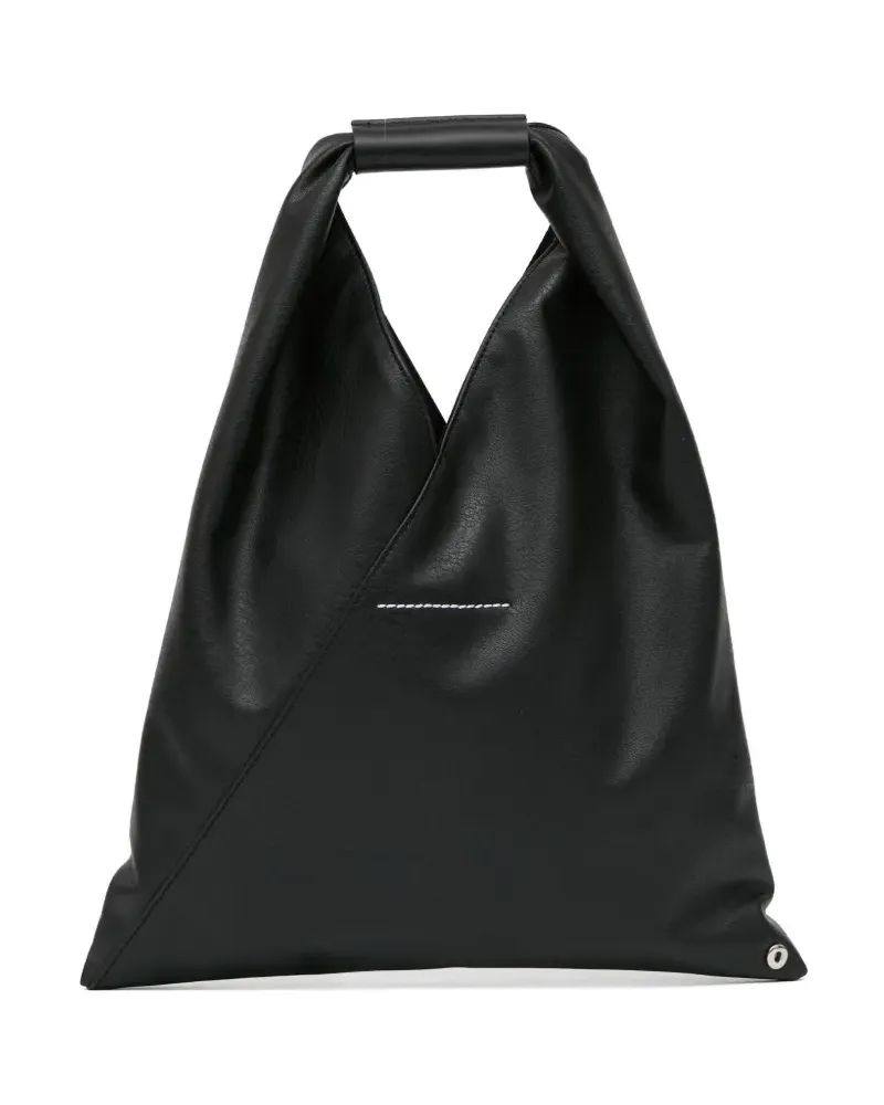 Maison Margiela Dreieckiger Japanese Tote Bag - Schwarz Schwarz
