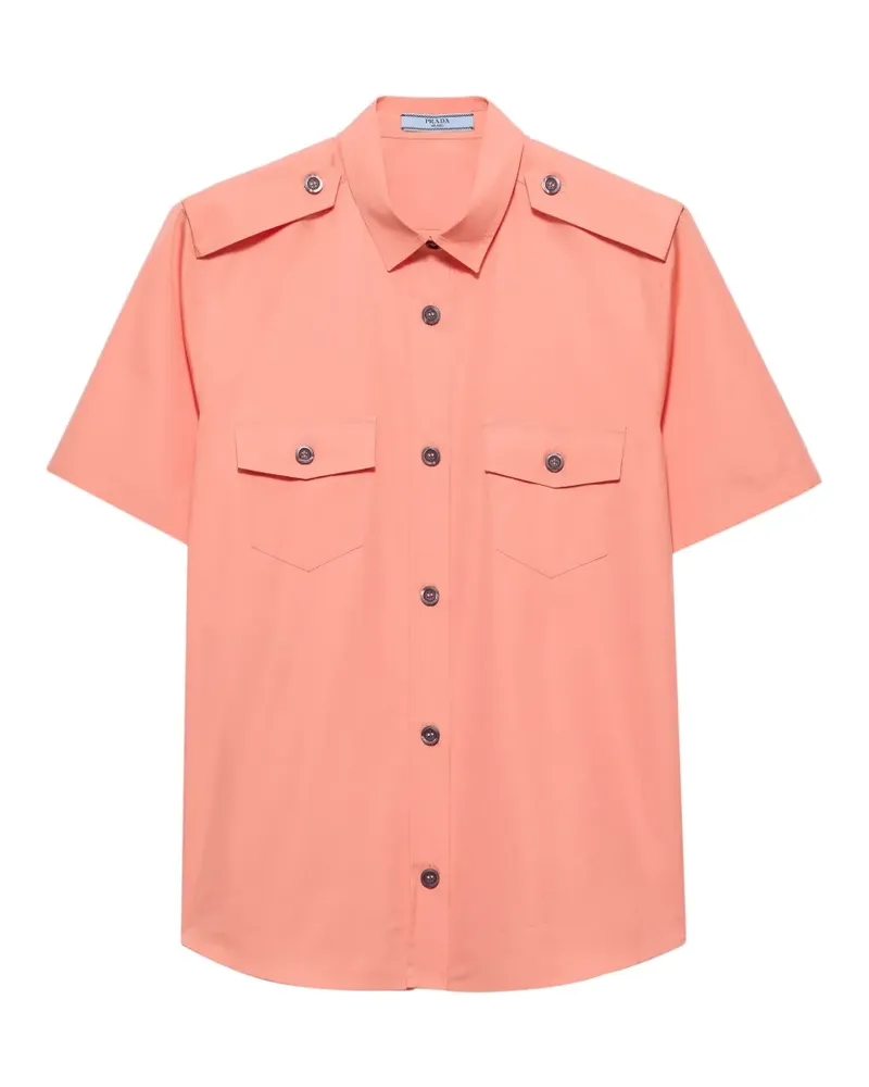Prada cotton poplin shirt - Rosa Rosa
