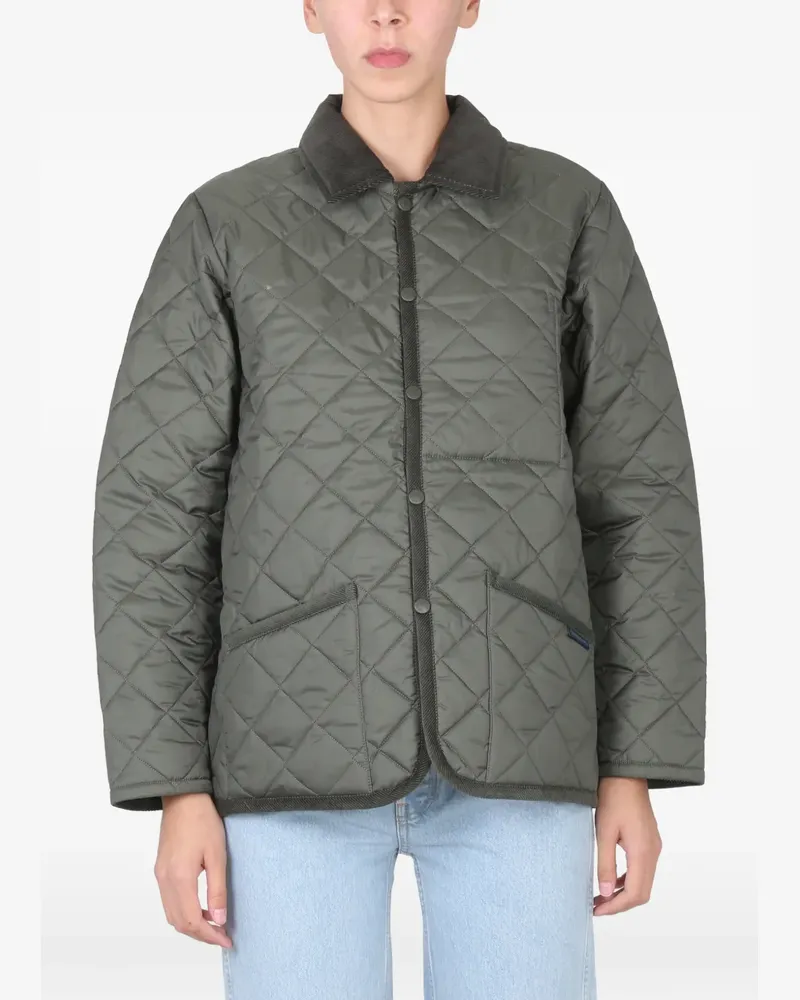 Lavenham corduroy quilted jacket - Grün Grün