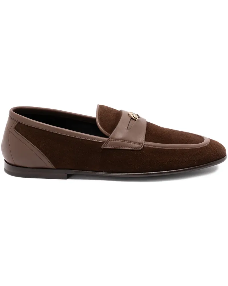 Dolce & Gabbana Split Penny-Loafer - Braun Braun