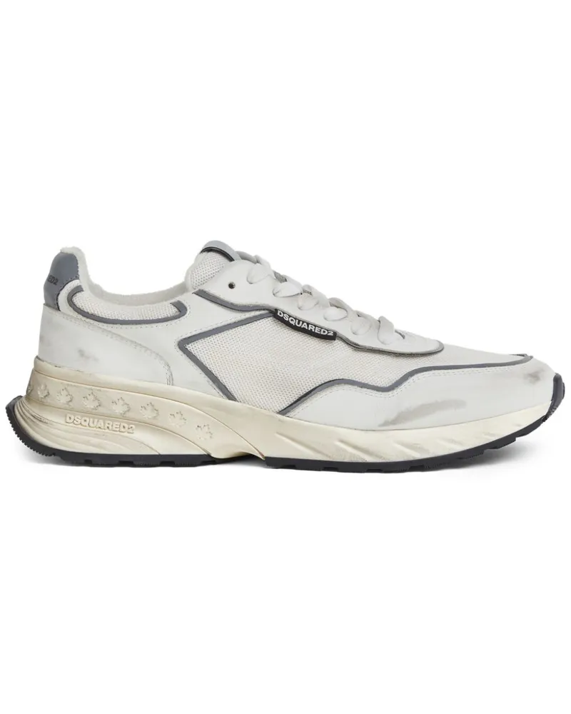 Dsquared2 Sneakers mit Schnürung - Weiß Weiß