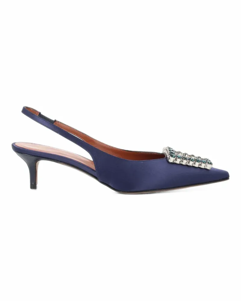 FESTA Milano Futura Slingback-Pumps mit Kristallen - Blau Blau