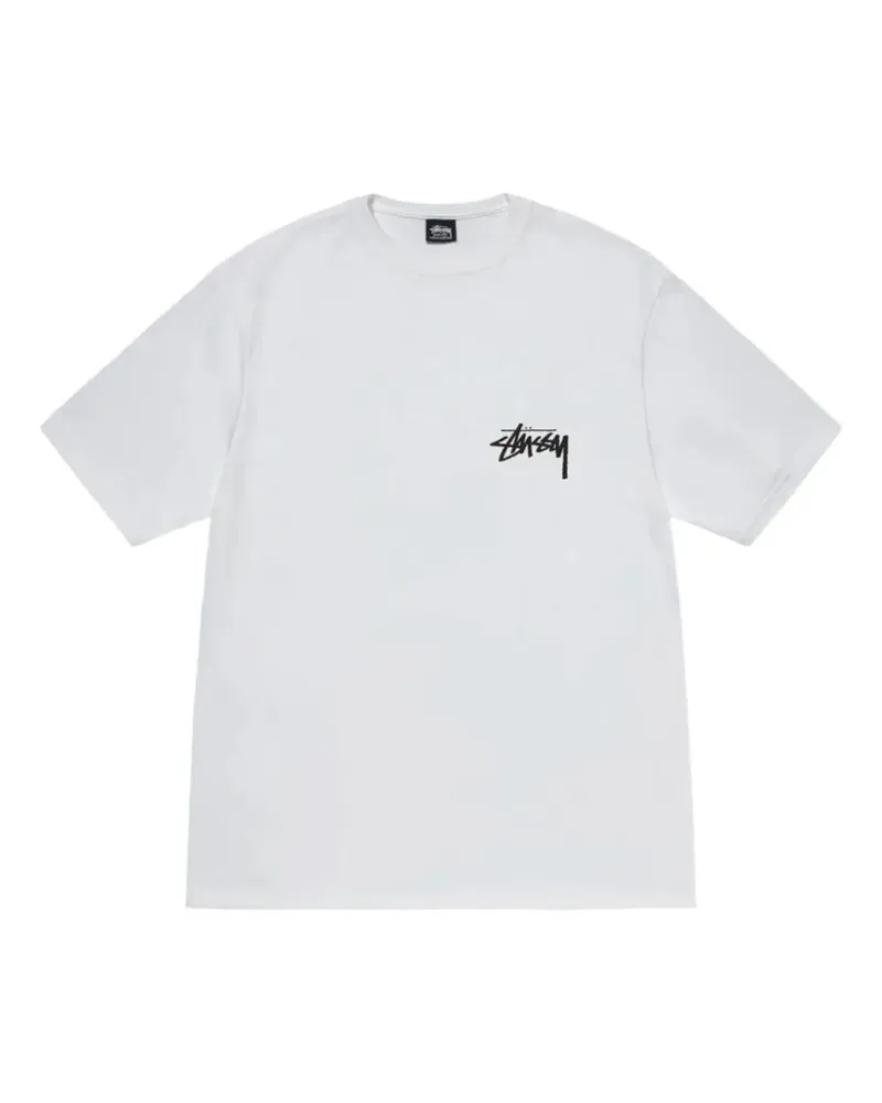 Stüssy Shattered 8 Ball T-Shirt - Weiß Weiß