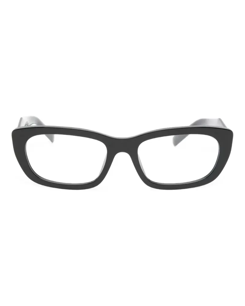 Prada Symbole Cat-Eye-Brille - Schwarz Schwarz