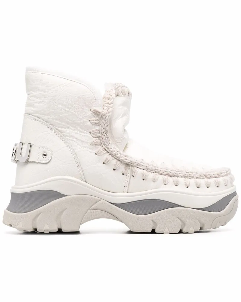 Mou Chunky Eskimo Stiefel - Weiß Weiß