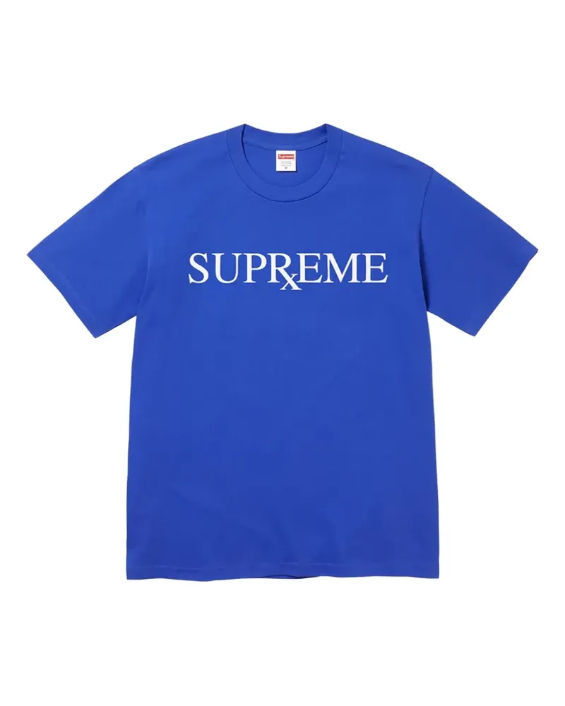 Supreme Being T-Shirt mit Logo - Blau Blau