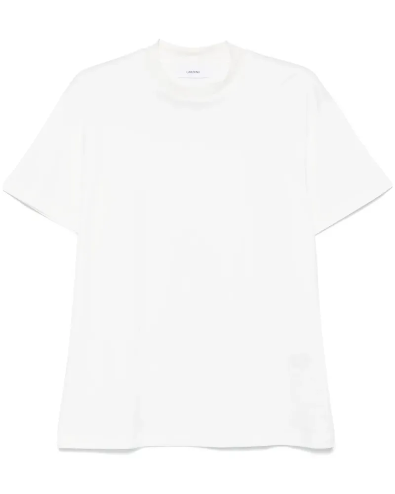 LARDINI Klassisches T-Shirt Weiß