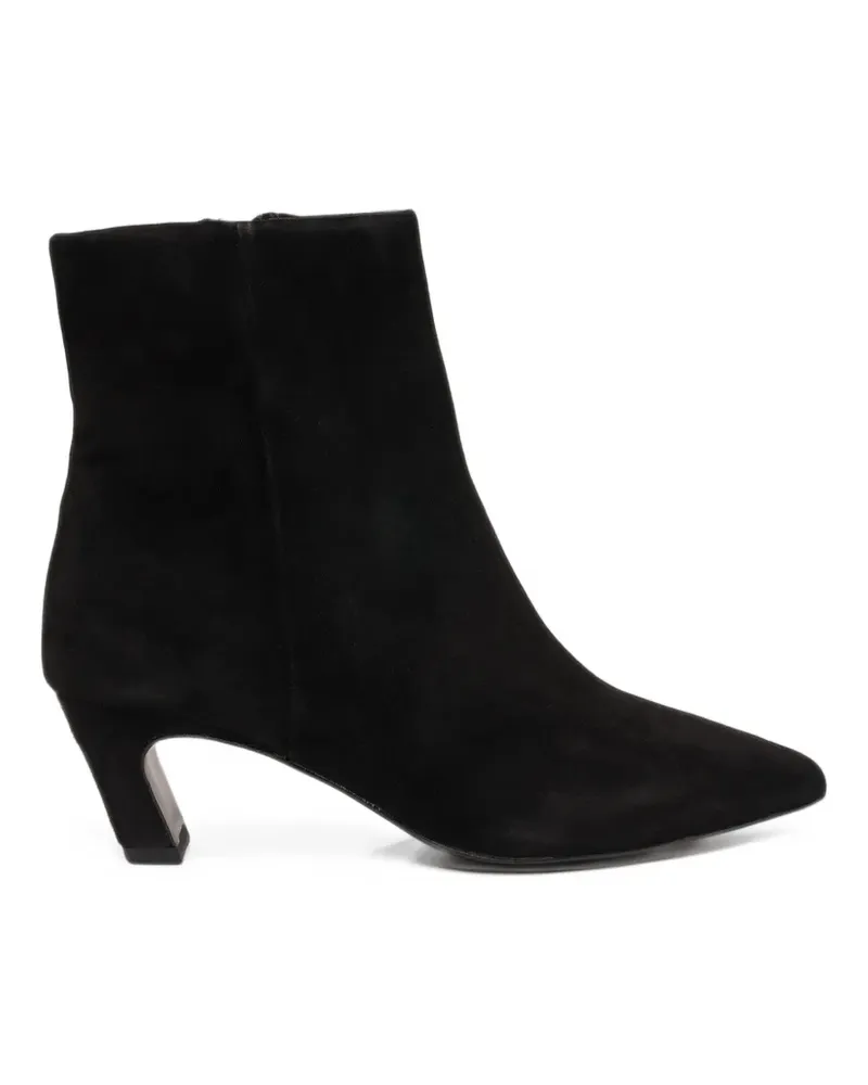 ash Vicky pointed-toe ankle boots - Schwarz Schwarz