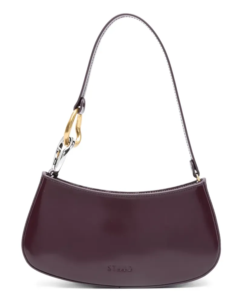 STAUD Ollie Schultertasche mit abgerundetem Henkel - Violett Violett