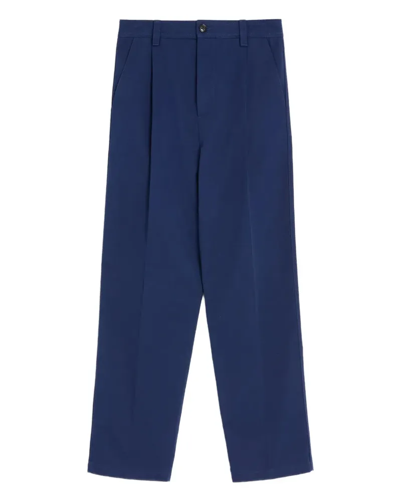 Valentino Garavani VLogo-signature cotton trousers - Blau Blau