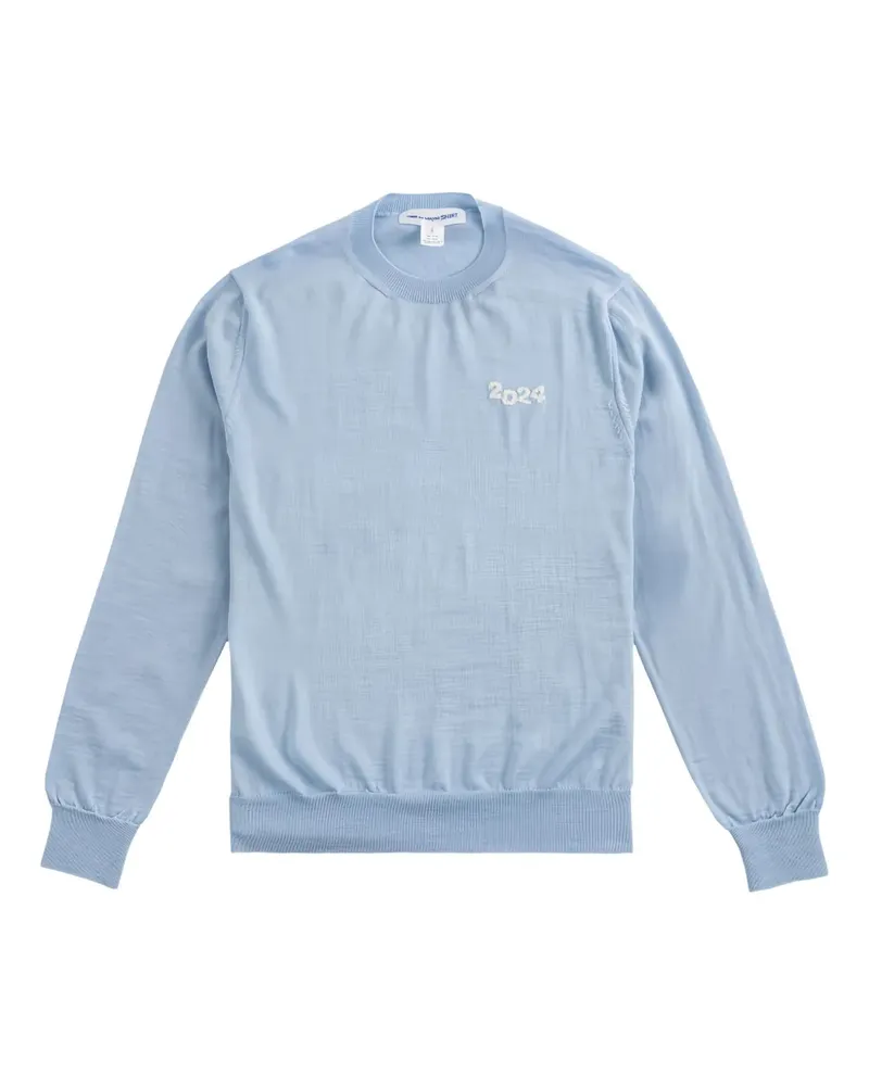 Comme des Garçons Klassischer Pullover - Blau Blau
