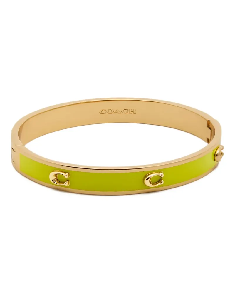 Coach Emailliertes Armband - Gold Gold