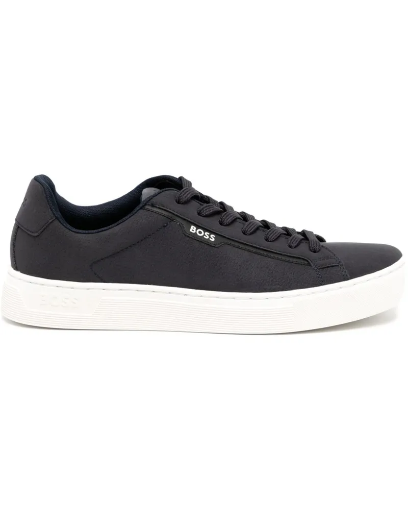 HUGO BOSS Sneakers mit Logo-Print - Blau Blau