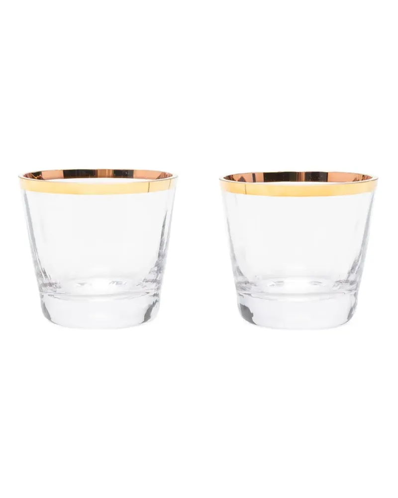 Ralph Lauren Home Polo Bar Votive Gläser - Weiß Weiß
