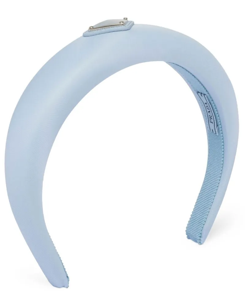 Prada Stirnband aus Re-Nylon - Blau Blau