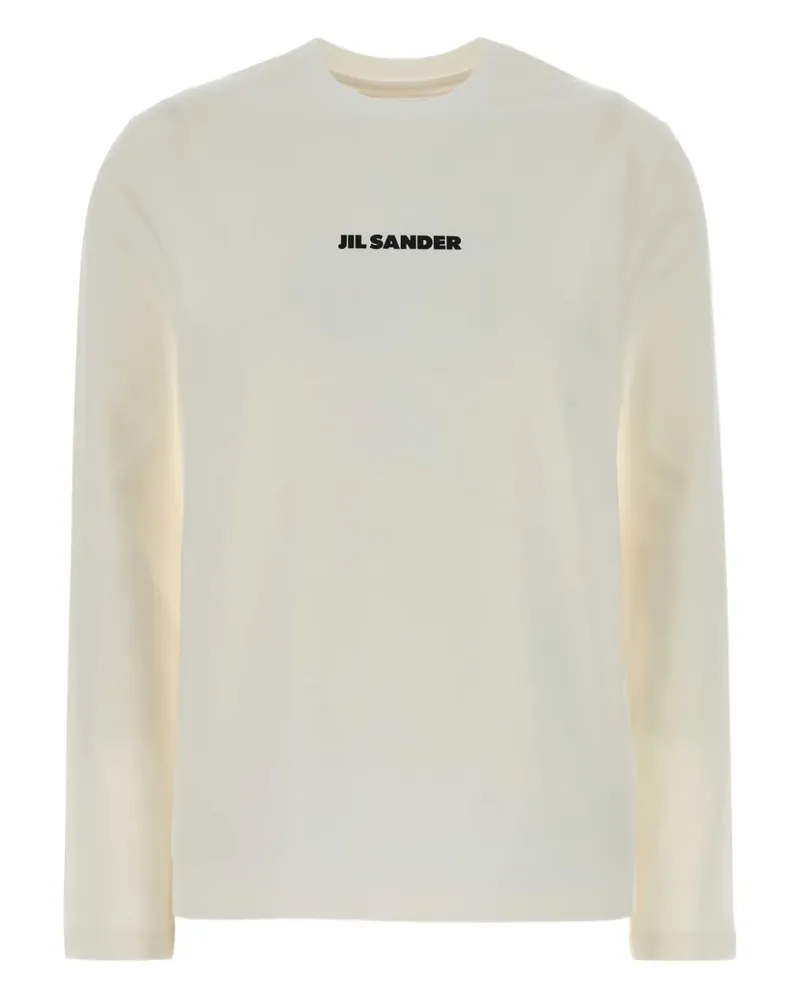Jil Sander T-Shirt mit Rundhalsausschnitt - Nude Nude
