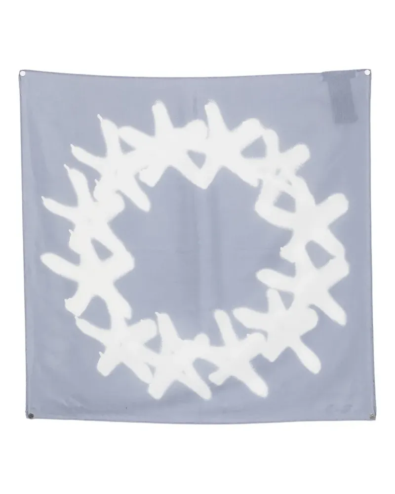 Études Studio Europa spray-effect bandana - Blau Blau