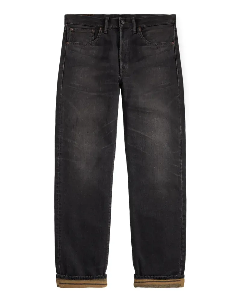 Ralph Lauren Gerade Jeans mit Taschen - Schwarz Schwarz