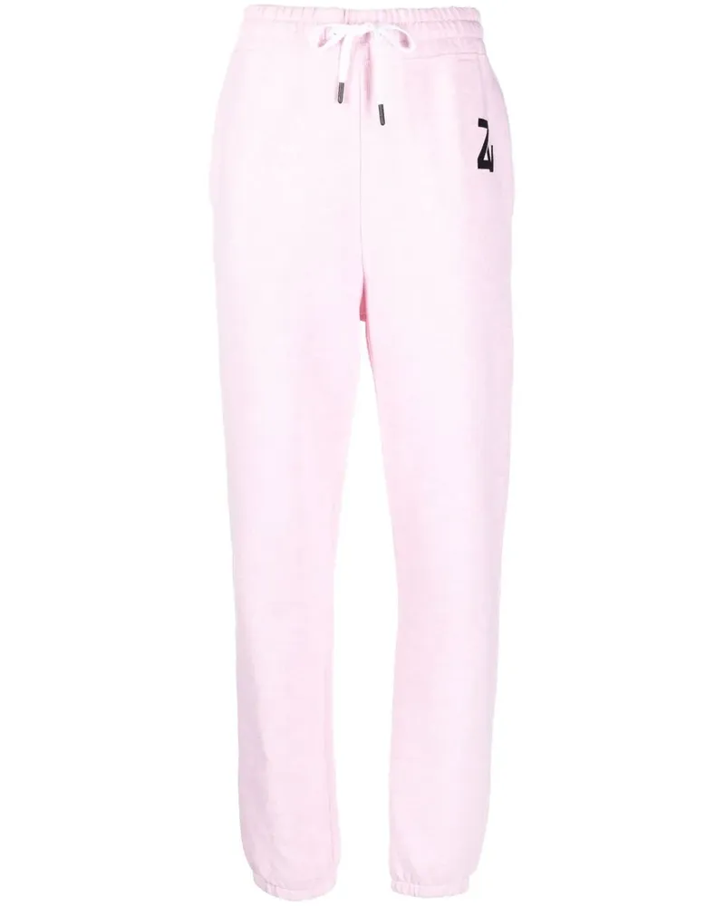 Zadig & Voltaire Sofia Jogginghose mit Logo-Print - Rosa Rosa