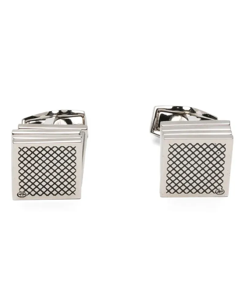 Tateossian Playing Card rectangular cufflinks - Silber Silber